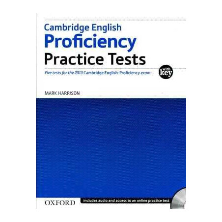 Cambridge Proficiency Practice Tests W/Key Pk Ed 2013