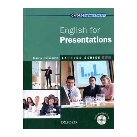 English for Presentations alumno + cd rom/audio