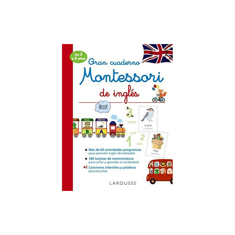 Gran Cuaderno de Ingles 3/6 años + audio web