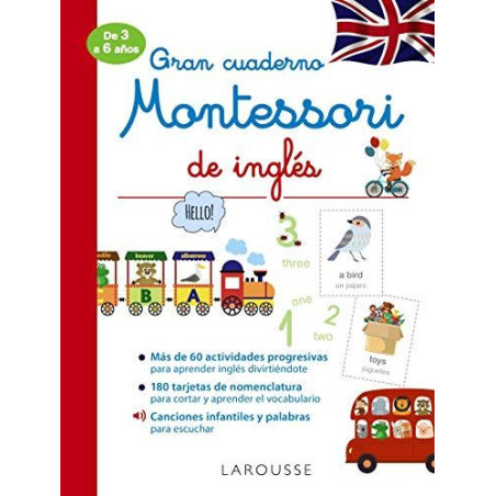 Gran Cuaderno de Ingles 3/6 años + audio web