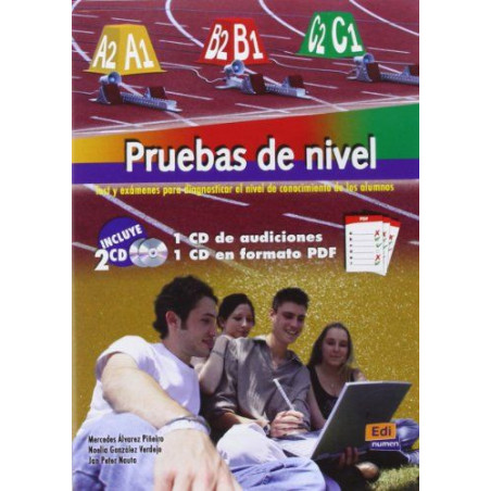 Pruebas de Nivel A1/C2 Test y examenes cd audio + cd rom