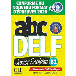 ABC Delf B1 Junior Scolaire + Dvd audio / video + web