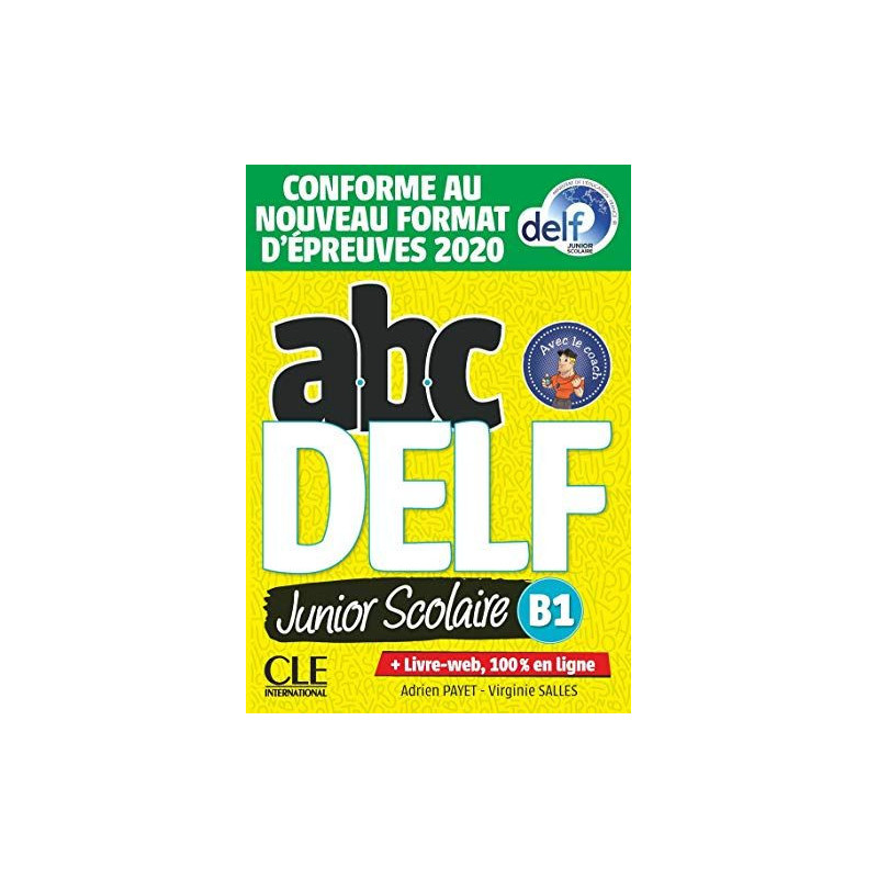 ABC Delf B1 Junior Scolaire + Dvd audio / video + web