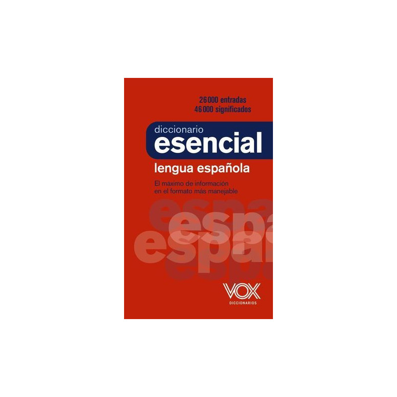 Diccionario esencial de la lengua española