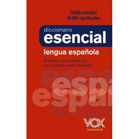 Diccionario esencial de la lengua española