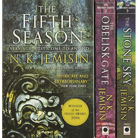 The Broken Earth Trilogy: The Fifth Season, the Obelisk Gate, the Stone Sky