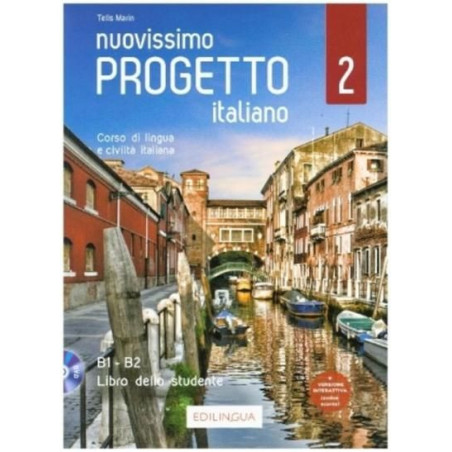 Nuovissimo Progetto italiano 2 Libro dello Studente + DVD