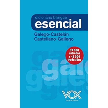 Diccionario esencial galego-castelán, castellano-gallego