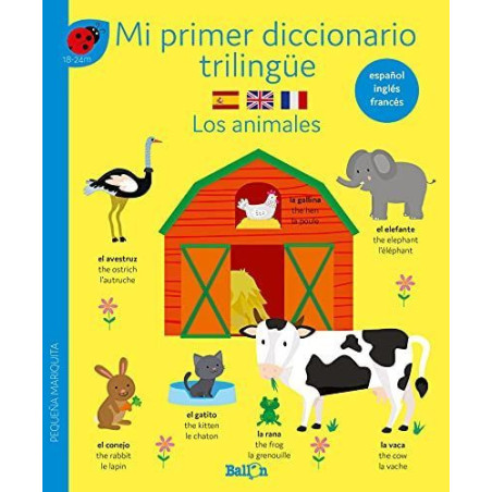 Diccionario Trilingue Animales Esp- Ingles- Frances