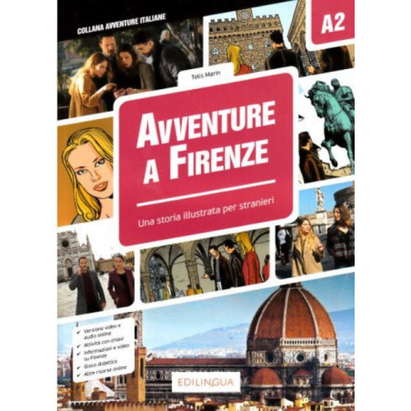 Aventura a Firenze comic A2 +attivit+audio web