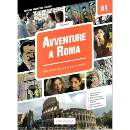 Aventura a Roma A1 comic + attivita + audio web