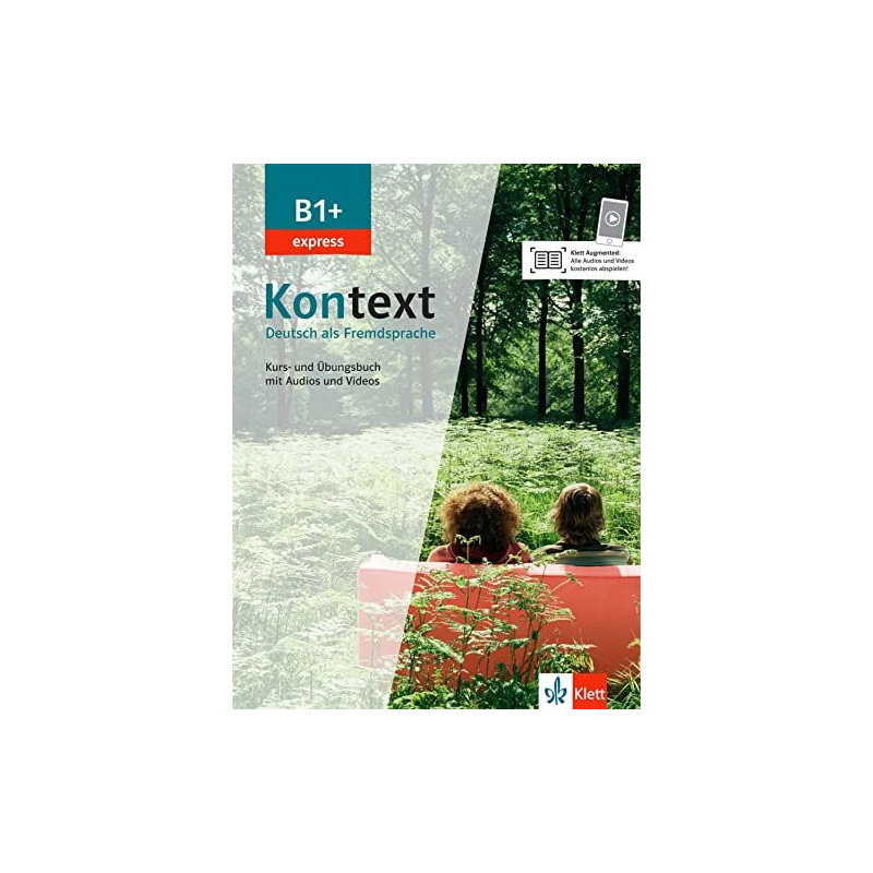 Kontext B1+ express kursbuch + arbeitsbuch +audio web