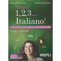 Nuovo 1 , 2 ,3 Italiano 2  A2Libro+ebook+ audio+ guida online