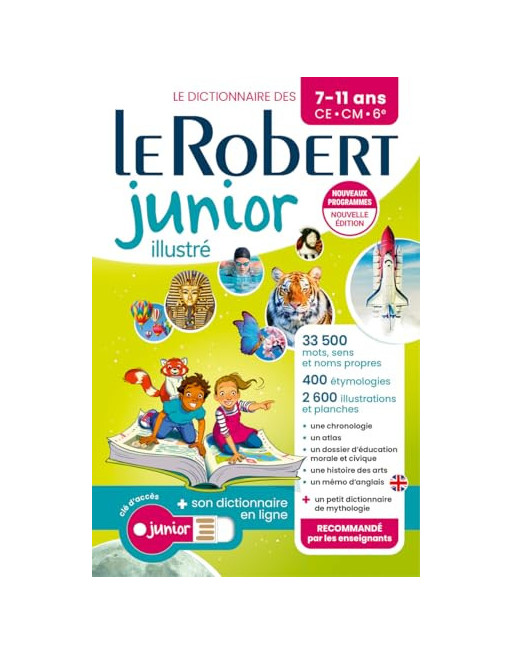 Le Robert junior illustré et son dictionnaire en ligne