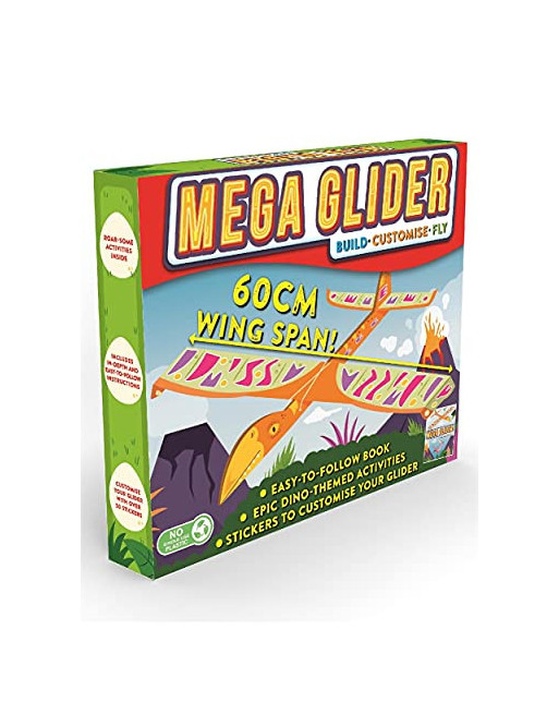 Mega Glider kit construction 60 cms