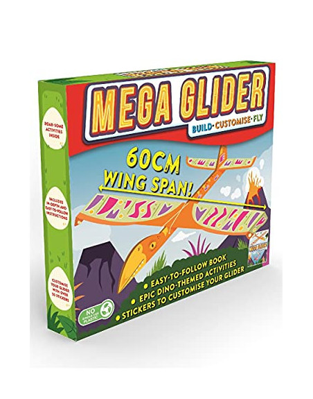 Mega Glider kit construction 60 cms