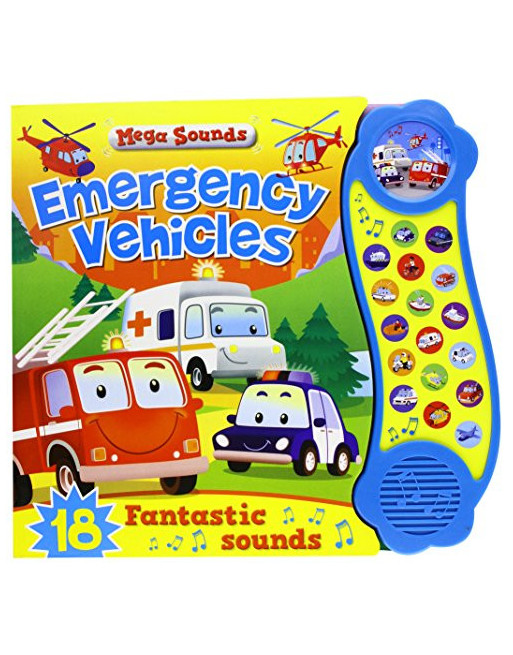 Mega Sounds emergecy vehicles botones press