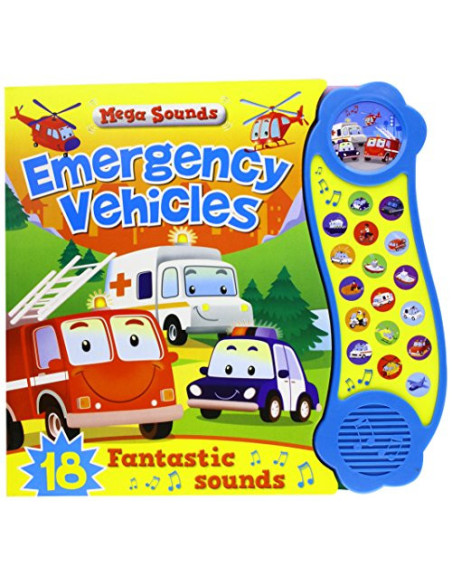 Mega Sounds emergecy vehicles botones press