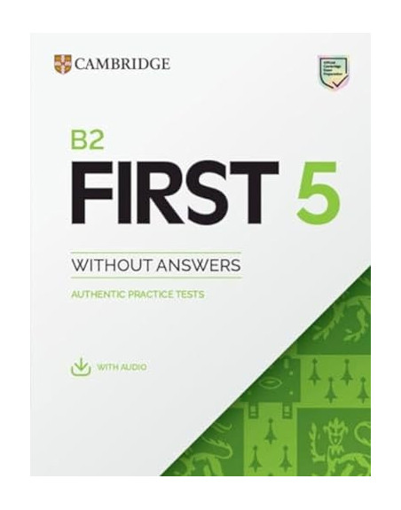 B2 First 5 Student's Book without Answers with Audio