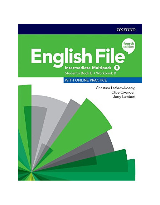 English File B1 Intermediate  Multipack B std+wb online 4 th