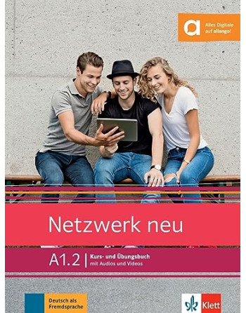 Netzwerk A1.2  Neu Kursbuch +  Ubungsbuch