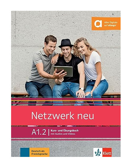 Netzwerk A1.2  Neu Kursbuch +  Ubungsbuch