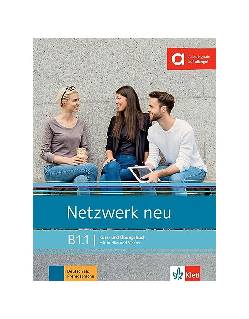 Netzwerk Neu B1.1 Kursbuch / Arbeisbuch + audio+ video