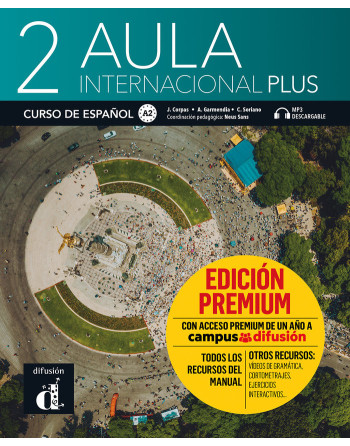 Aula Plus A2 Internacional audio decargable Premium acceso online recursos