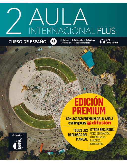 Aula Plus A2 Internacional audio decargable Premium acceso online recursos