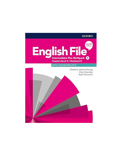 English File 4th Intermediate Plus B multipack Student's+ wb