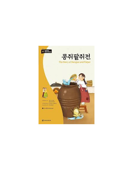 Darakwon Korean Readers - Nivel A2 - The Story of Kongjwi and Patjwi - Incluye audio online