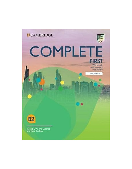 Complete First B2 (3rd ed). Workbook with Answers + Audio