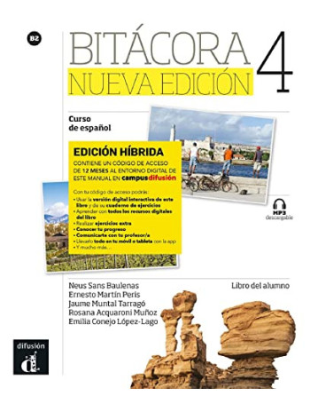 Bitacora 4 Ed. Hibrida libro alumno