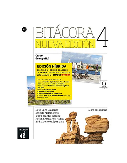 Bitacora 4 Ed. Hibrida libro alumno