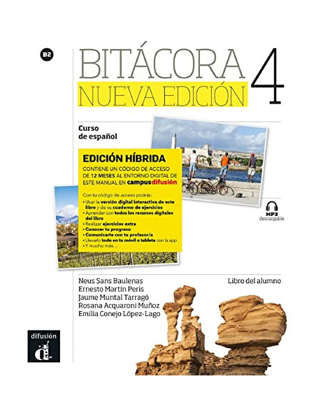 Bitacora 4 Ed. Hibrida libro alumno