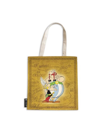 Asterix y Obelix tote bag amarilla