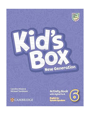 Kid's box new generation, English for spanish speakers, level 6