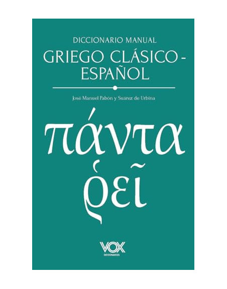 Diccionario manual griego clásico-español