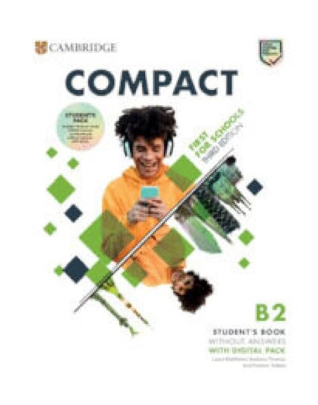 Compact First For Schools B2  Student's + workbook  without Answers 3 ed