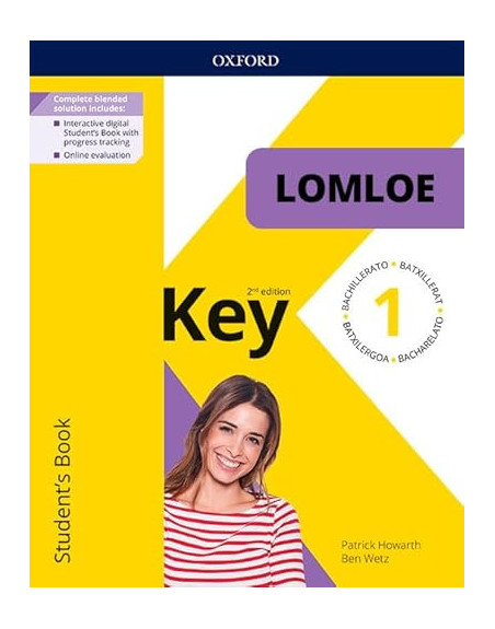 Key to Bachillerato 1 Students 2ed LOMLOE ´22