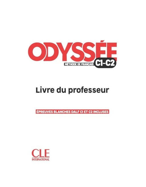 Methode de francais Odyssee c1- c2