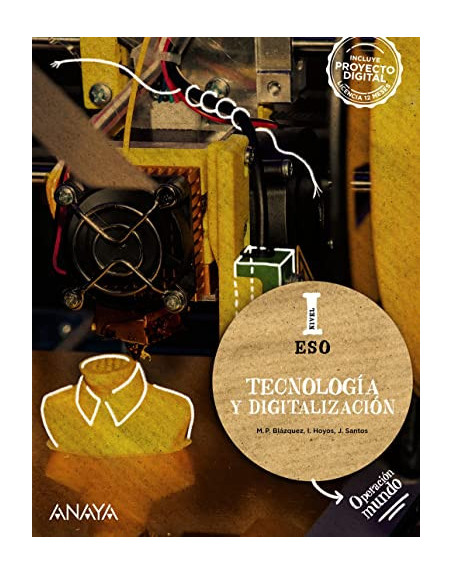 Tecnología y digitalización, nivel I, 1 educación secundaria obligatoria