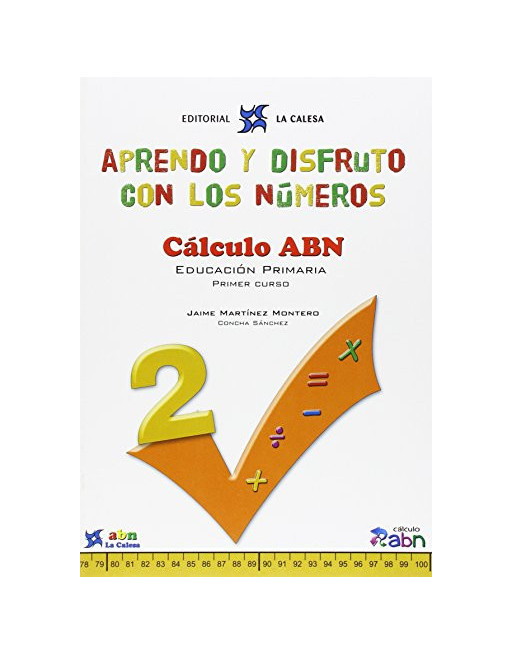 Aprendo y disfruto con los números, cálculo abn, 1 Educación Primaria. Cuaderno 2