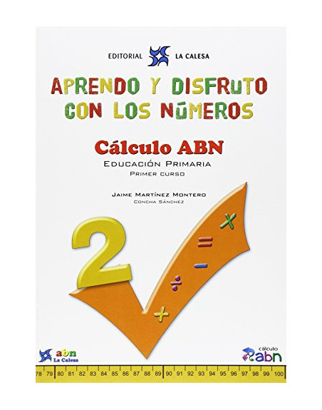 Aprendo y disfruto con los números, cálculo abn, 1 Educación Primaria. Cuaderno 2