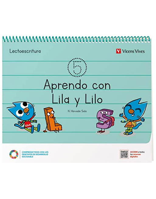 Aprendo con Lila y Lilo. Cuaderno 5