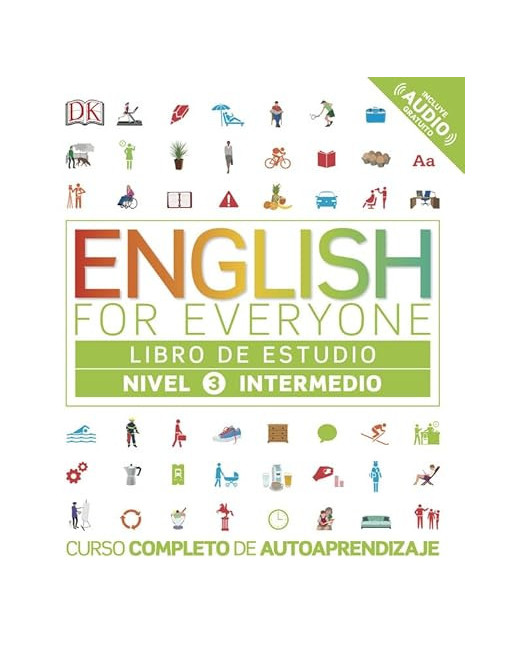 English for Everyone 3 Student's interm B1-B2 + audio webb App