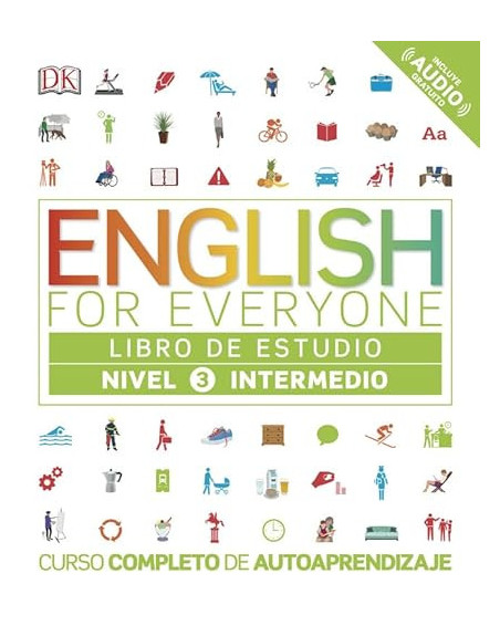 English for Everyone 3 Student's interm B1-B2 + audio webb App