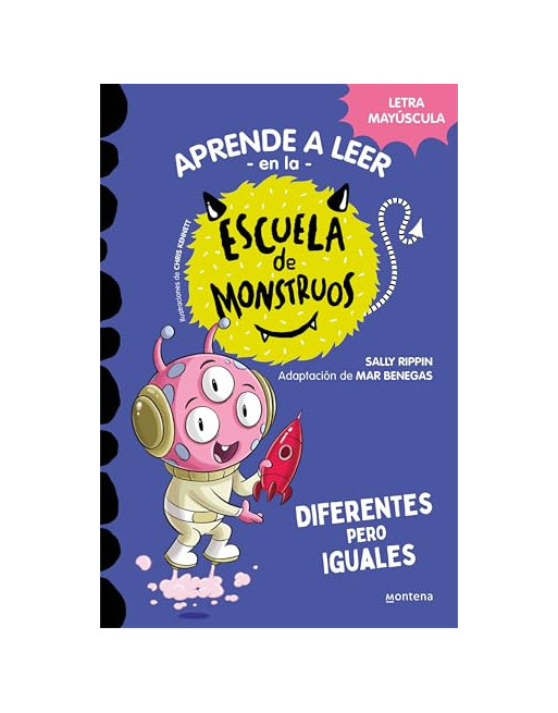 Aprender a leer en la Escuela de Monstruos 17 : diferentes pero iguales