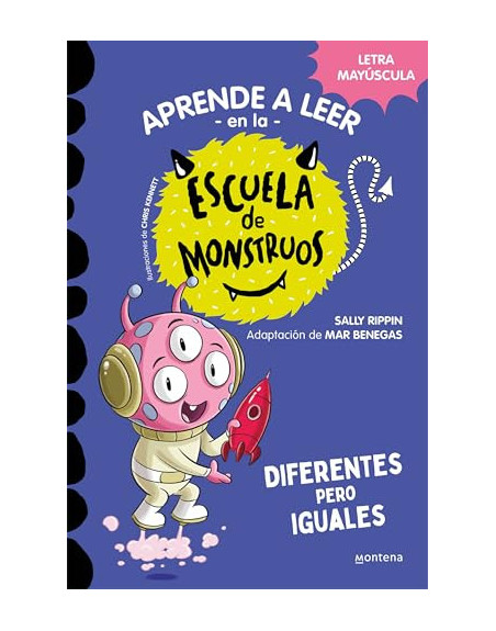 Aprender a leer en la Escuela de Monstruos 17 : diferentes pero iguales