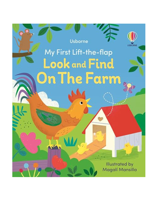 Look and find on the farm lift the flap
